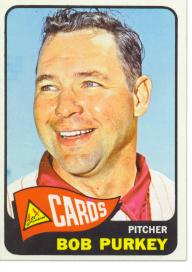 1965 Topps Baseball Cards      214     Bob Purkey